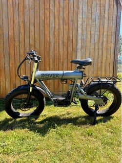 Rover Folding Electric Bike – Fat Tire, Rear Rack, Great Condition