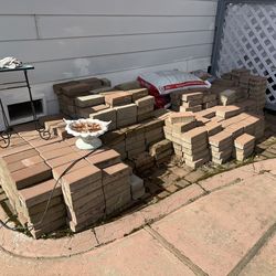 ~750 paver bricks (Must take all. You load, you haul.)