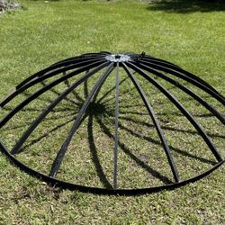 Old Satellite Dish Frame