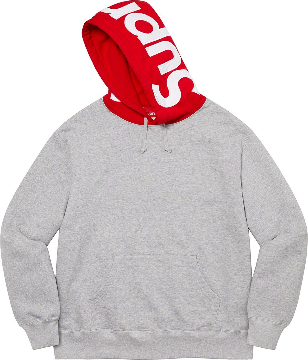 Supreme Contrast Hooded Sweater