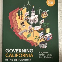 Governing California In The 21ST Century 