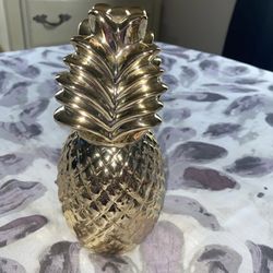 Vintage Pineapple Coin Bank