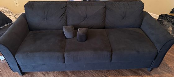 Small Black Couch