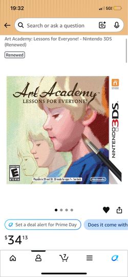 Nintendo 3DS Art Academy lessons for everyone
