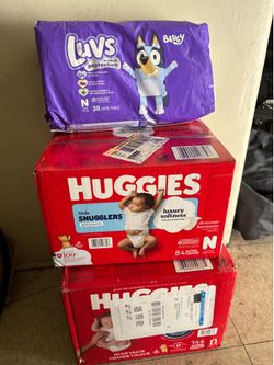 Brand New Newborn Diapers Bundle NEED GONE TODAY ASAP