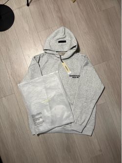 Essentials Hoodie Dark Oatmeal Fear of God