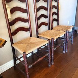 4 Farm House Chairs 