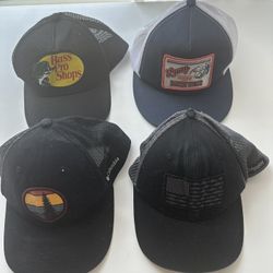 Bass Pro, Columbia, PFG Hats