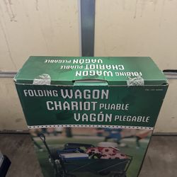 New Folding wagon Chariot Beach Cart Camping Field trips Cart Park Gym
