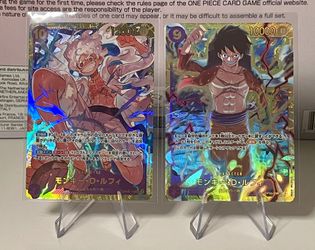 MONKEY D LUFFY LOT OP09-119 & OP05-119