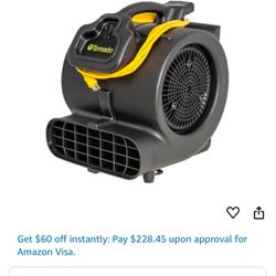 Tornado 98774 Windshear 3200 Portable Air blower
