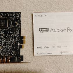 Audigy Rx Soundcard