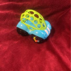 OBALL  Rattle & Roll Blue Car