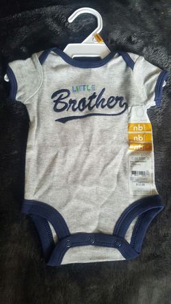 Carter's Infant like brother onsie