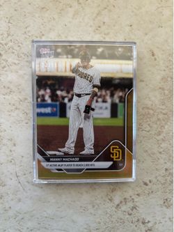 Manny Machado gold Topps Now 2025