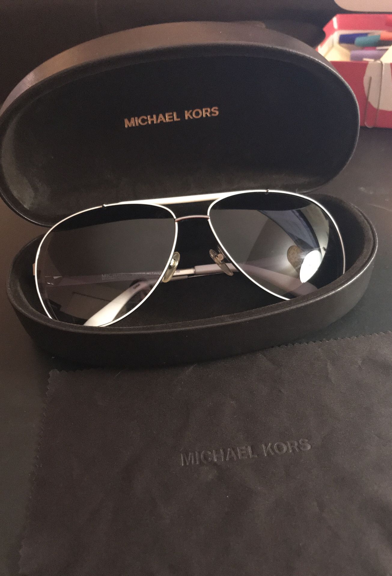 Michael Kors Aviator Style Sunglasses