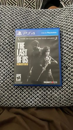 The Last Of Us Remastered For PS4