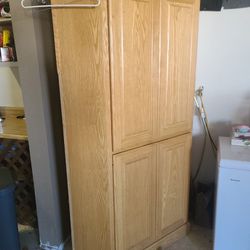 Nice Solid Wood Corner Cabinet 