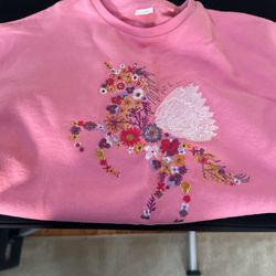 Girls Unicorn Sweatshirt - Size 8