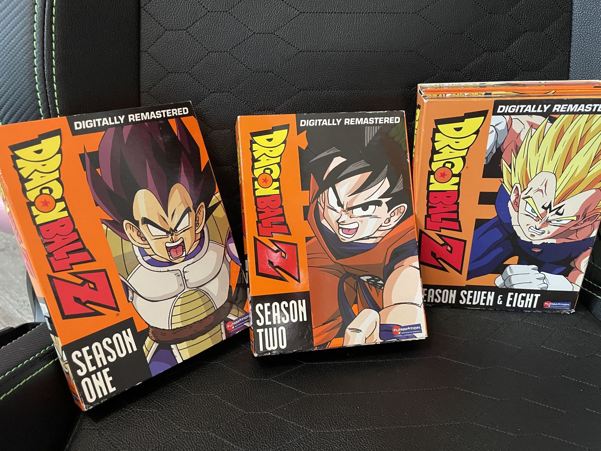 DBZ Seasons 1,2,7,8 Box Sets