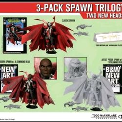 Spawn McFarlane 3 Pack 2020 Kickstarter Figures