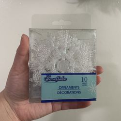 Snowflakes Ornament Decoration Christmas