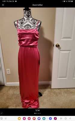 Lulus Hot Pink Maxi Dress Size XL