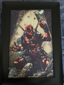 Dope Deadpool painting