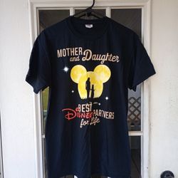 Disney moonlight Mother and Daughter Best Disney partners for life shirt M