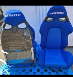 Bride Seats With Carbon Kevlar Backing 