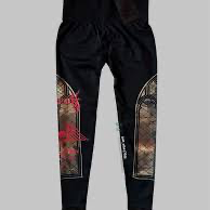 Civil regime women’s black seamless leggings