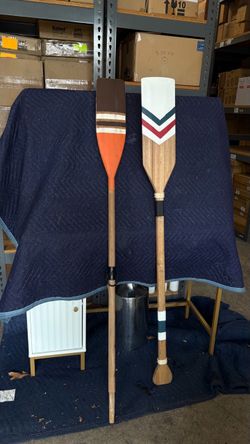 Wooden Decorative Oars