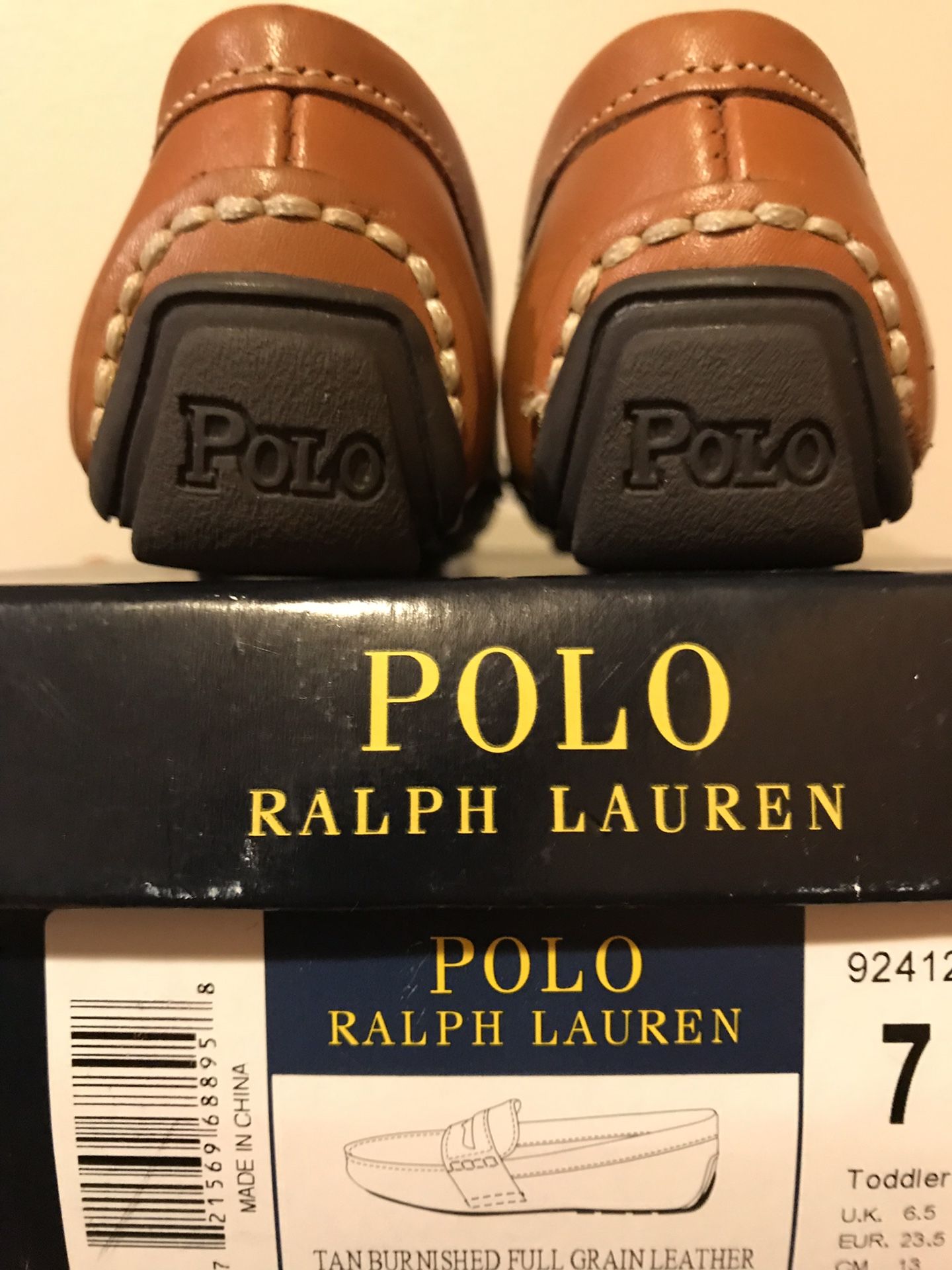 Ralph Lauren Polo leather loafers sz 7c and 6.5c for Sale in