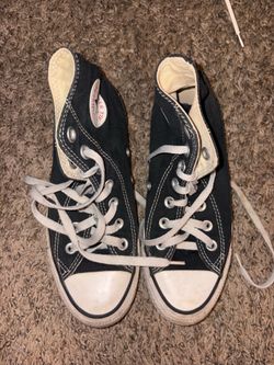 Black converse