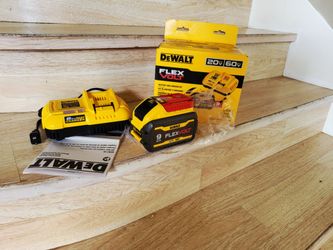 Dewalt Brand New 20V/60V MAX FLEXVOLT Lithium-Ion 9.0Ah Battery and Charger Starter Kit((Firm on price)