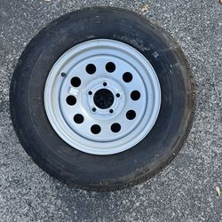 Brand New Trailer Tire/Rim 205/75/15