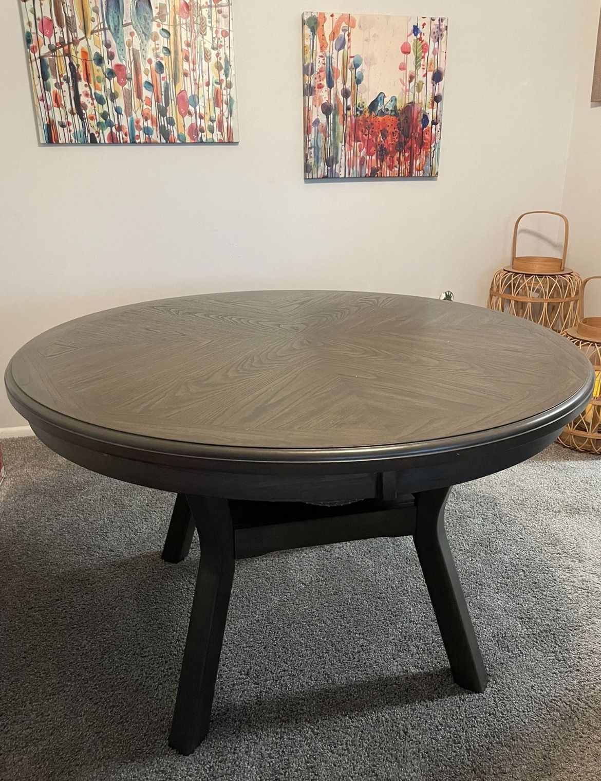 Standard Height Round Dining Table
