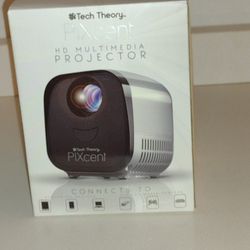 BRAND NEW IN BOX Tech Theory Pixent Mini Multimedia Projector 