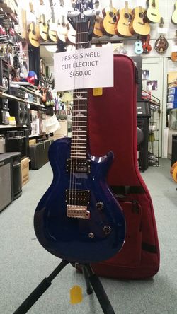 PRS SE SINGLE CUT ELECTRIC GUITAR WITH GIG BAG