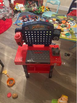 Spider-Man tool bench