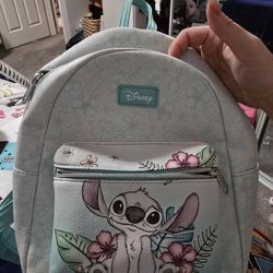 Blue Stitch Backpack