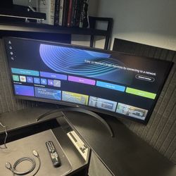 LG Smart Monitor.