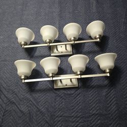 8 White Light Fixtures