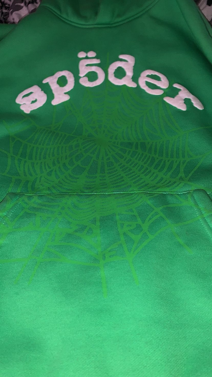 Green Legacy Sp5der Hoodie