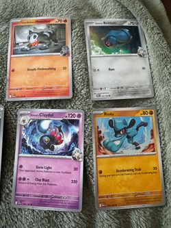 Pokemon log of trading cards
