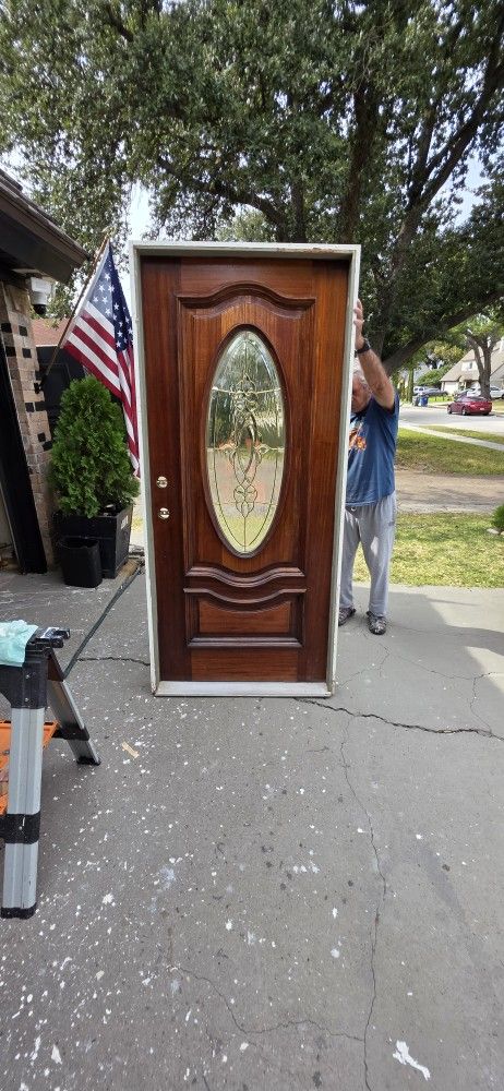 36x80 Solid Core Door Very Heavy, Ritgh Swing Rwady To Install