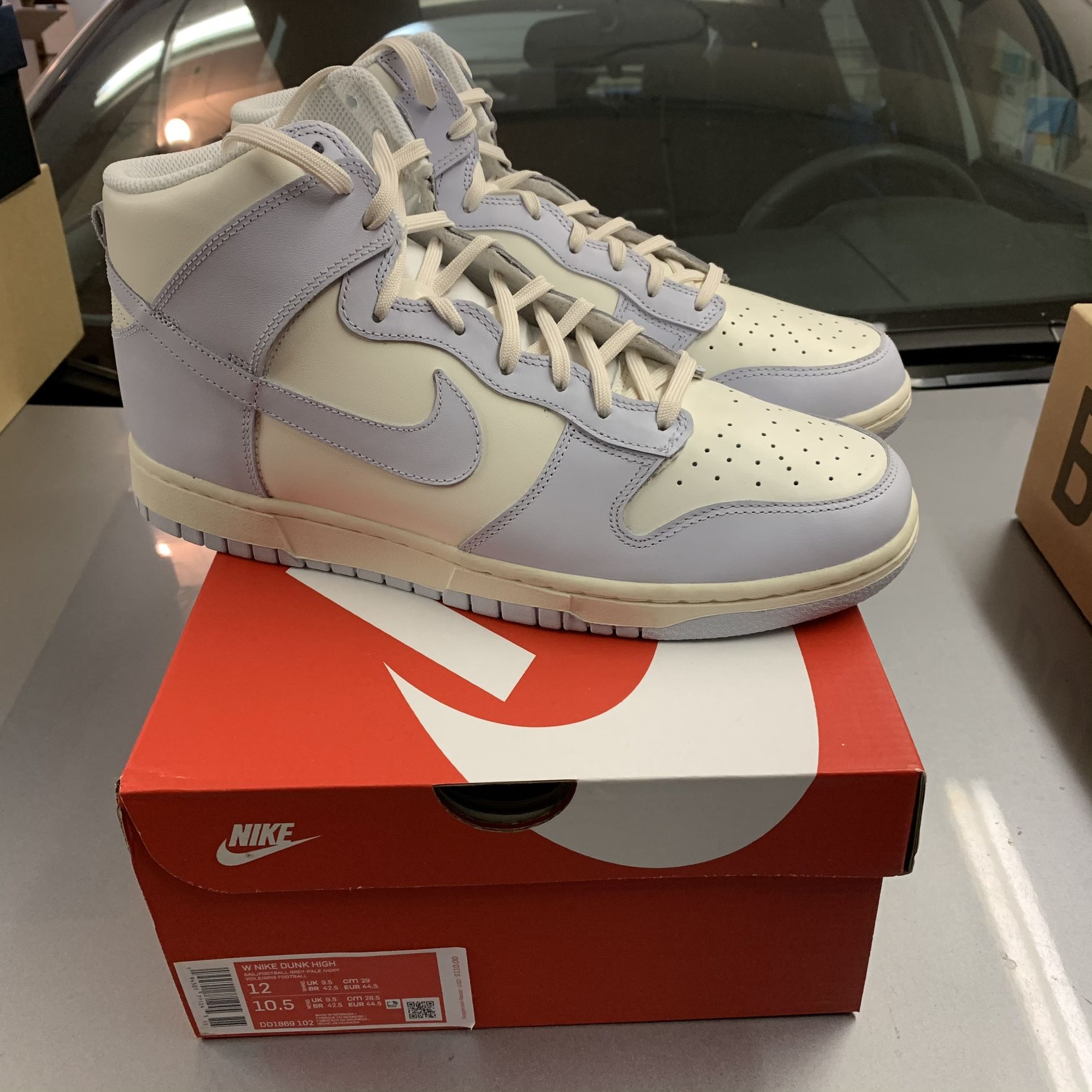 Nike Dunk High Pale Ivory Sail White New Size 12 Women Men