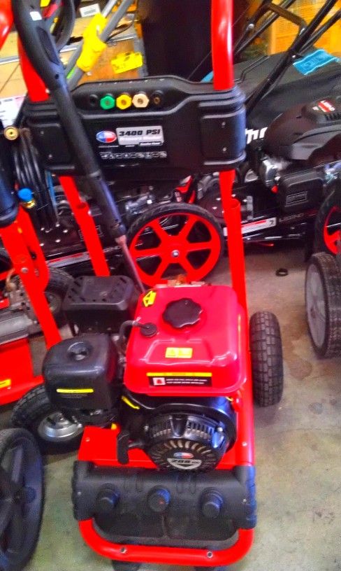 I POWER GAS PRESSURE WASHER 3400 PSI