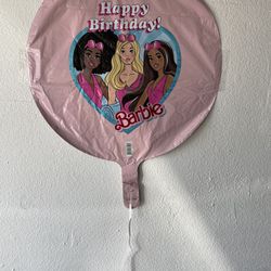 Barbie Happy Birthday Balloons x28 Mylar 18” Pink Resellers SwapMeet Pop Up