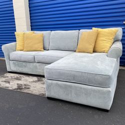 Light Gray Modern Sectional Sofa
